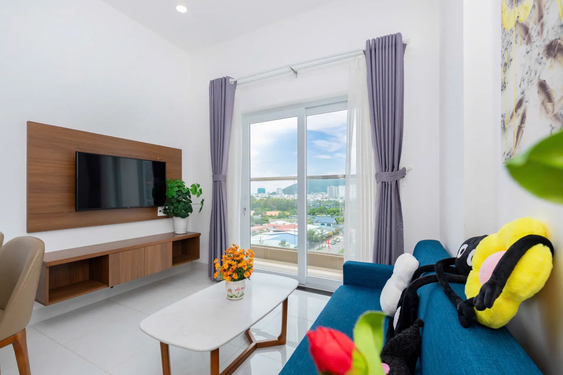 Góc nghỉ ngơi thư giãn và làm việc yên tĩnh — Căn Hộ 1008